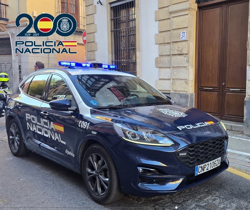 Detenido en Granada un varón con una treintena de antecedentes policiales por robo con fuerza en domicilios