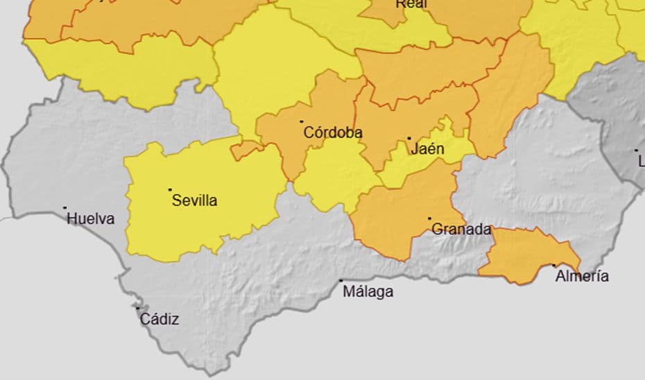 La EMA insiste en extremar la precaución ante el aviso naranja por calor en Córdoba, Granada, Almería y Jaén