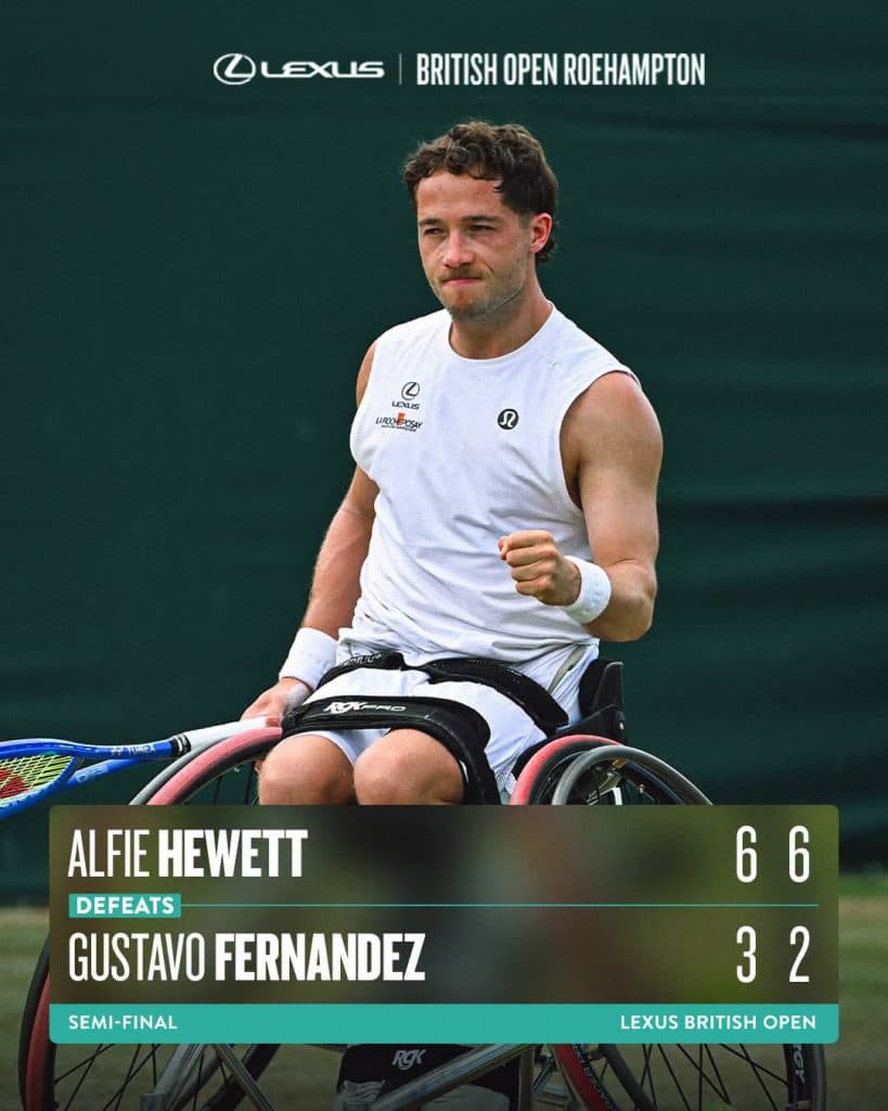 Lexus British Open de Roehampton de tenis en silla de ruedas