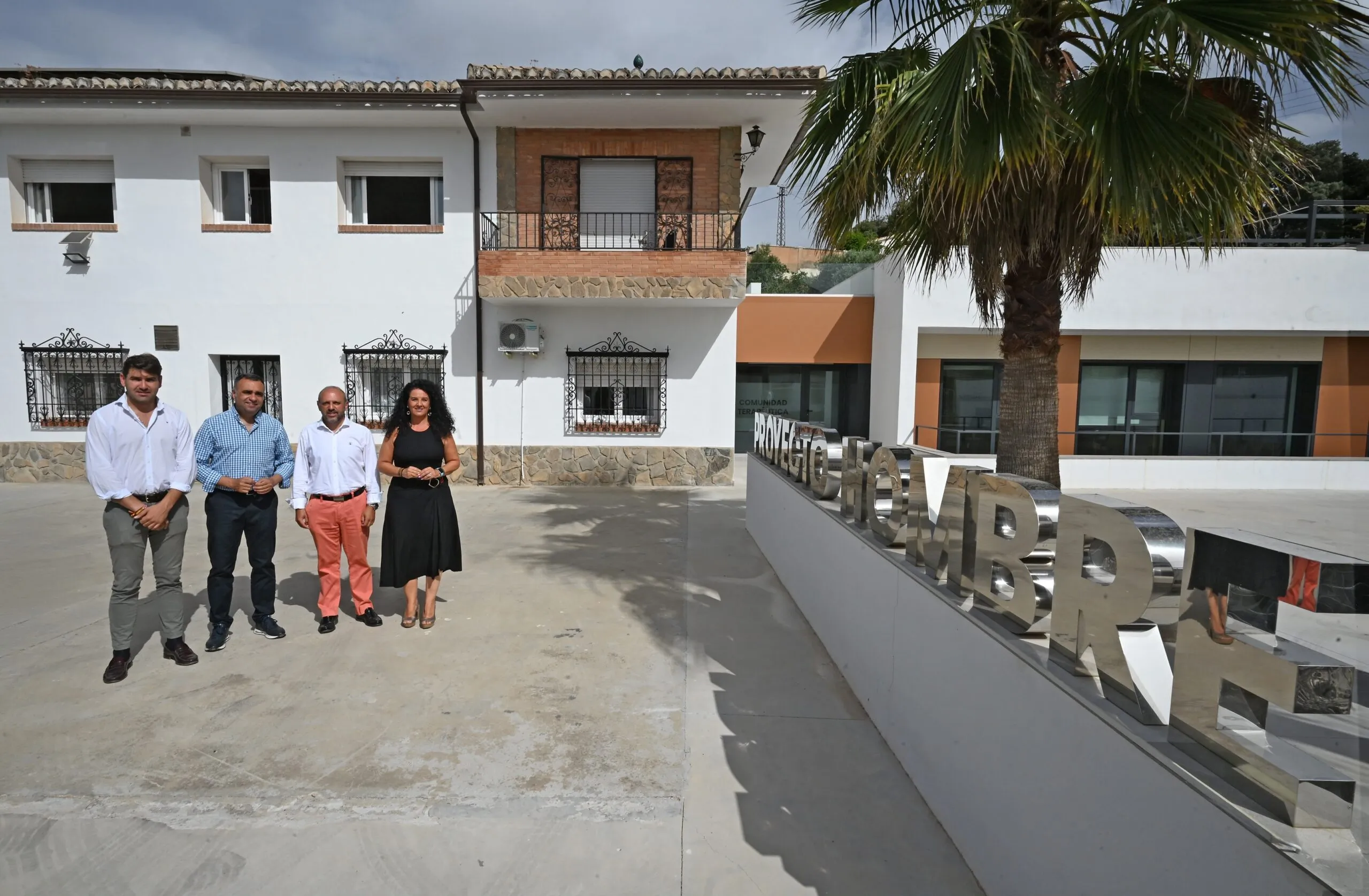 Diputación destina 100.000 euros a la rehabilitación sostenible y mejora de la eficiencia energética de la Comunidad Terapéutica de Proyecto Hombre Granada