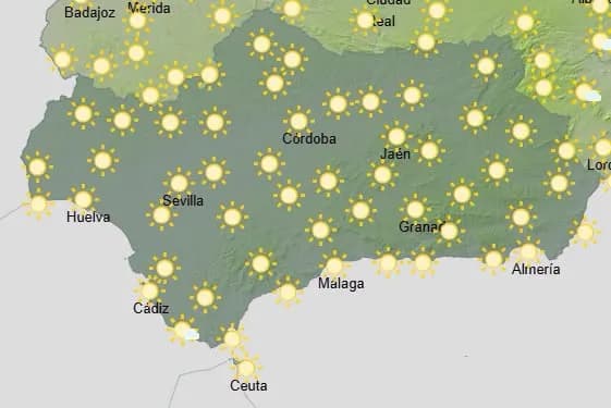 EL TIEMPO: Sol, temperaturas moderadas y ausencia de avisos en la provincia granadina