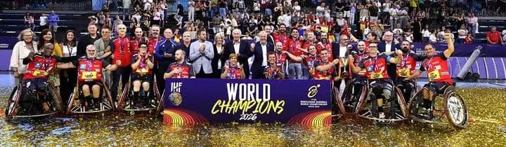 España hace historia en Granollers y se proclama campeona del mundo de balonmano en silla de ruedas