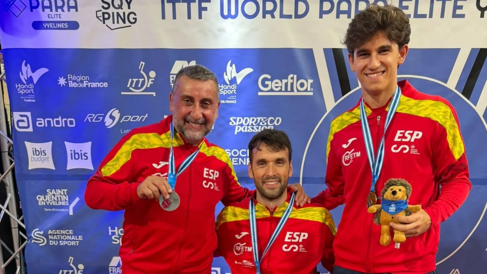 El motrileño Daniel Rodríguez, oro en el World Élite Yvelines de tenis de mesa paralímpico