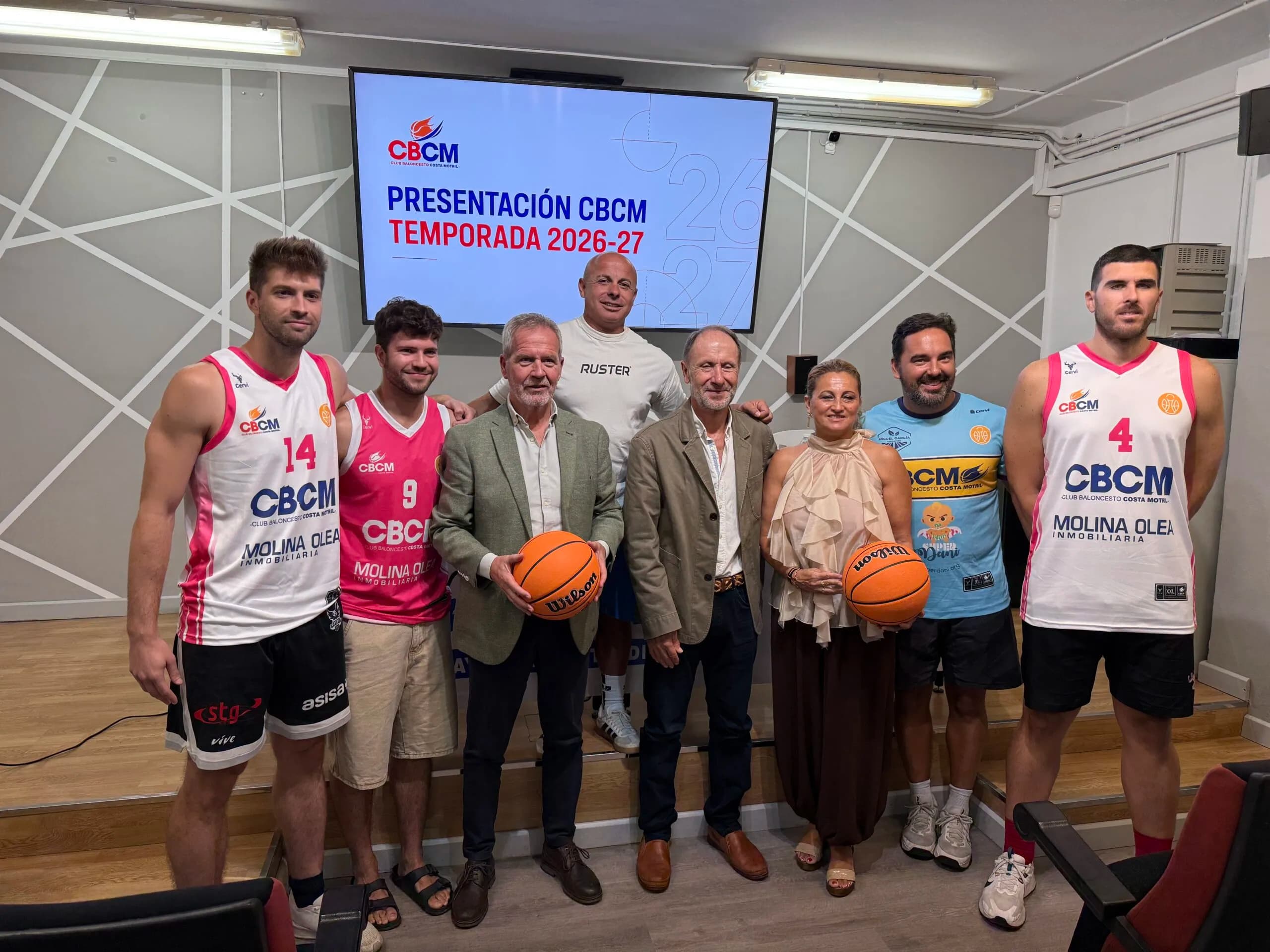 El CB Costa Motril presenta su proyecto para la temporada 2026/27 «con ilusión renovada» y el respaldo de instituciones y patrocinadores