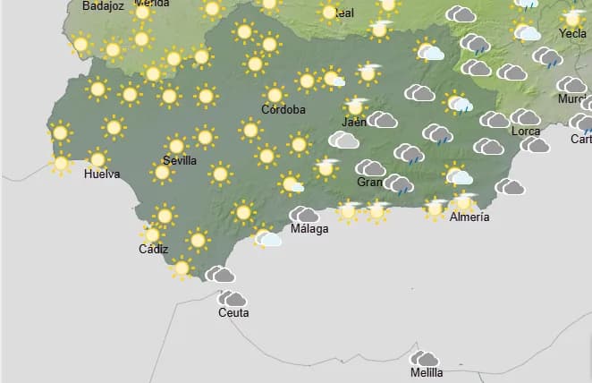 EL TIEMPO: Cielos parcialmente nubosos y temperaturas al alza