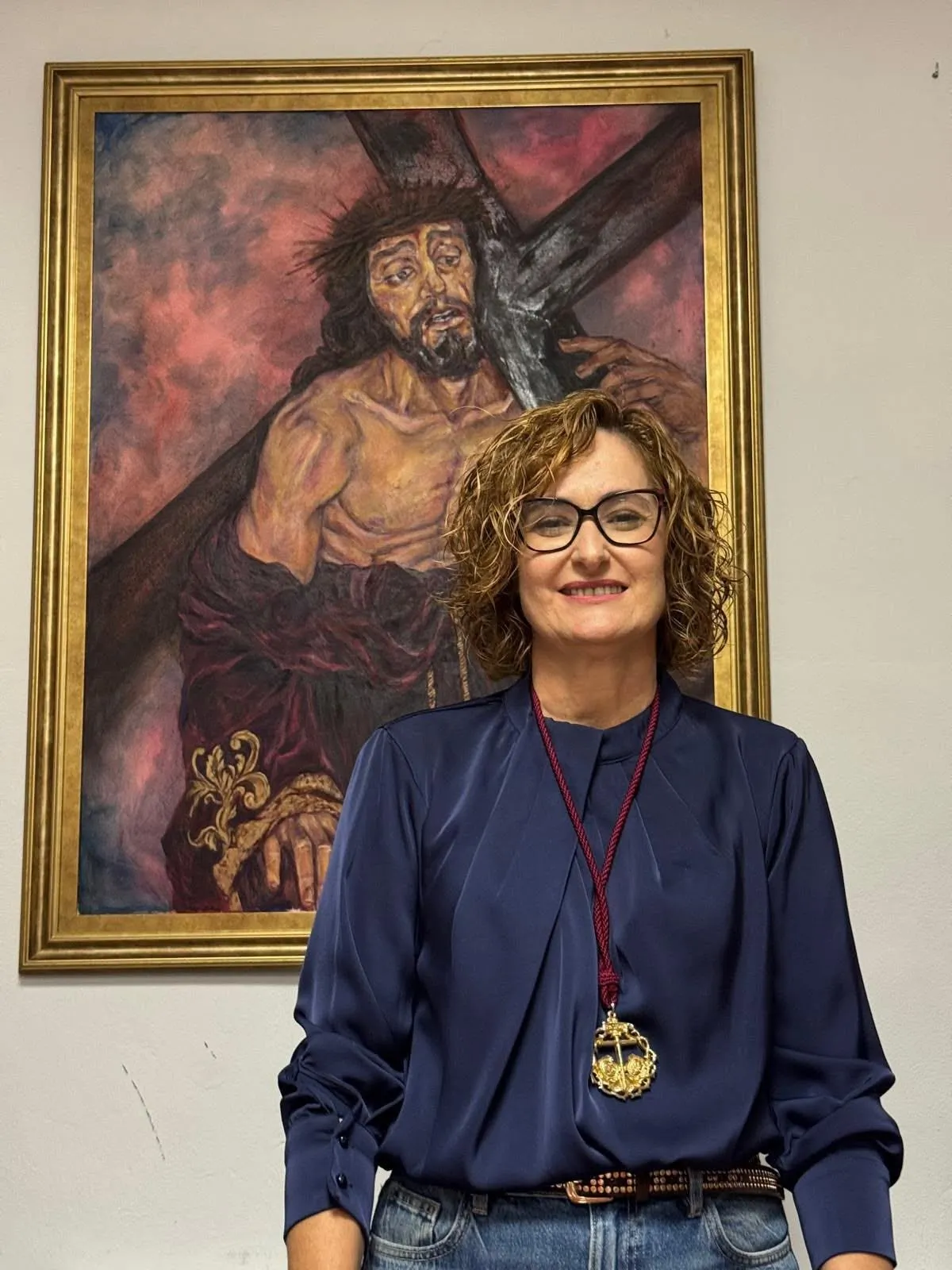 Esperanza Herrera, nueva Hermana Mayor de la Hermandad de Pasión y Amargura de Motril