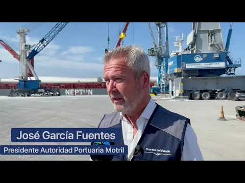 El Puerto de Motril crece en julio un 45% en mercancías, más que en los años previos a la pandemia