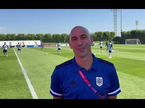 LUIS RUBIALES AGRADECE EL APOYO DE SUS PAISANOS CON LA SELECCIÓN ESPAÑOLA DE FÚTBOL