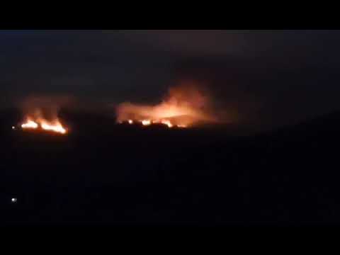 ÚLTIMAS IMÁGENES DEL INCENDIO EN LOS GUÁJARES, QUE YA HA ARRASADO UNAS 2.500 HECTÁREAS