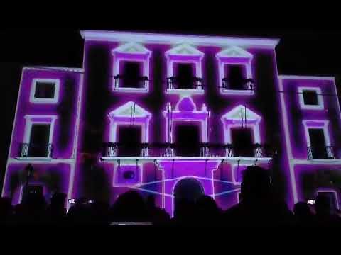 VIDEOMAPPING NAVIDEÑO PROYECTADO EN LA FACHADA DEL AYUNTAMIENTO DE MOTRIL