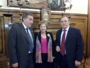 Antonio Escámez y Francisco Villoslada se reúnen con María Felicidad Montero en el Ministerio de Medio Ambiente