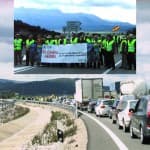 Medio millar de agricultores y ganaderos granadinos se movilizaron por la supervivencia del campo