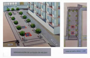 ALMUÑÉCAR: El PP presenta un proyecto para la remodelación de la plaza kelibia