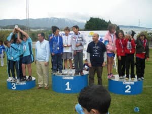 El Polideportivo celebró la fiesta anual del atletismo de cantera