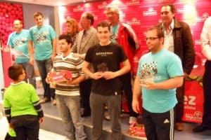 Alberto Martínez Rubí, ganador del XVIII Abierto de Ajedrez Granada-La Palma