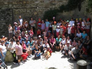 Unas 300 personas viajan al Castillo de la Mota con motivo del Día Internacional de la Familia