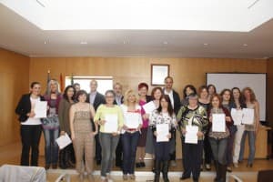 17 mujeres se forman en atención sociosanitaria en Órgiva