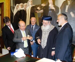 Granada ha recibido al Gran Rabino Sefardí de Israel en una visita histórica