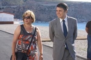 Carlos Rojas solicitará una reunión con la Dirección de Costas para abordar la situación actual del paseo de Carchuna y Calahonda