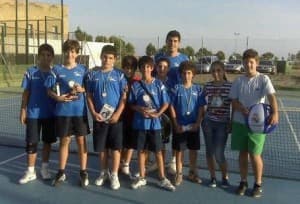 Las mejores raquetas infantiles disfrutaron de una bonita jornada