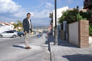 El Ayuntamiento de Motril acomete trabajos de acerado en Las Ventillas