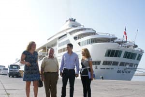 Motril logra un importante crecimiento con la llegada de Cruceros
