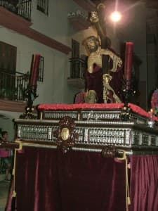 Salida extraordinaria de Jesus de Pasion en Motril