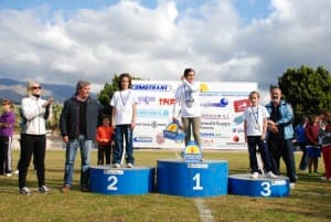 Los XVI Juegos Escolares de Atletismo finalizan con 300 atletas participantes