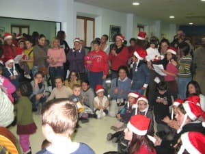Las familias del CAIT celebran la Navidad