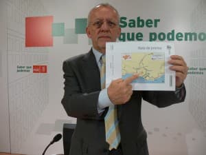 El PSOE denuncia que el PP ha paralizado el inicio de las obras del tramo Gorgoracha-Puntalón, adjudicado dos meses atrás