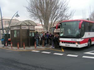 ALSA cierra el despacho de venta de billetes en Salobreña