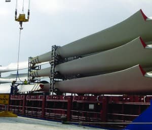 Aerogeneradores en Sierra de Lújar