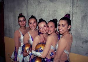 Excelente actuación de la Escuela Deportiva Municipal de Gimnasia Rítmica en el Campeonato de Promesas de Granada