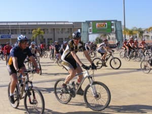 Éxito de participación en la primera ruta MTB de Diputación en Motril