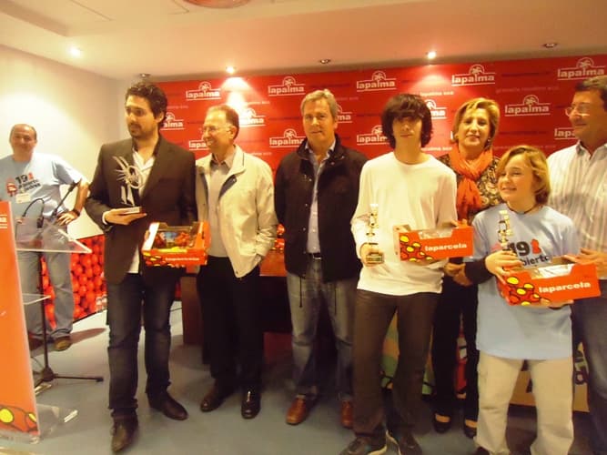 Miguel Álvarez Morales, ganador del XIX Abierto de Ajedrez Granada-La Palma