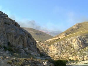 COAG Granada recuerda la necesidad de adoptar medidas preventivas ante incendios como el de Gualchos