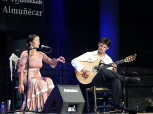 Isabel Guerrero puso en pié al público de El Majuelo