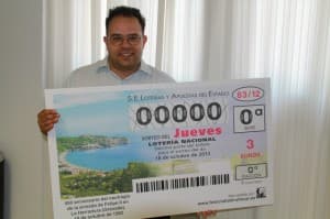 La Herradura en los billetes de la lotería nacional del 18 de octubre