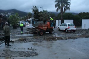 Más de 50 litros de lluvia se han contabilizado en el municipio sexitano