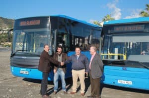 Almuñécar y La Herradura cuentan con nuevos autobuses para el servicio urbano