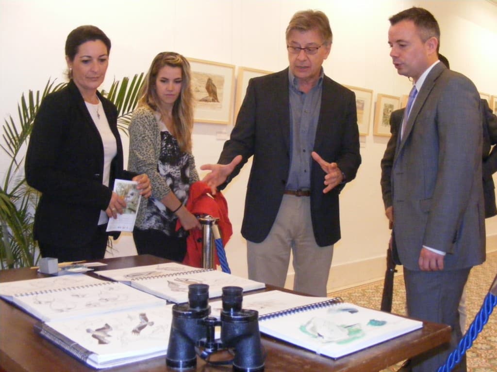 Naturaleza y arte se funden en la Casa Condesa a través de la exposición ‘Entre mar y Tierra. Las marismas del Sur’