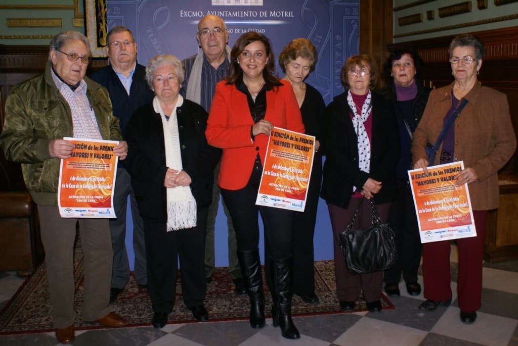 Antonio Domínguez, Miguel Chinchilla, Esteban Lirola y Dolores Rubio, galardonados en los II premios ‘Mayores y Valores’
