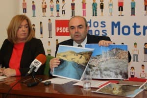 El PSOE acusa al Gobierno de otorgar adelantos a la concesionaria de un tramo de la A-7 prácticamente paralizado