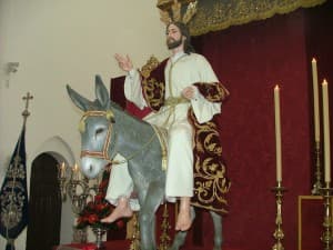 Jesús en su entrada triunfal en Jerusalén, nueva imagen de pasión para el Domingo de Ramos