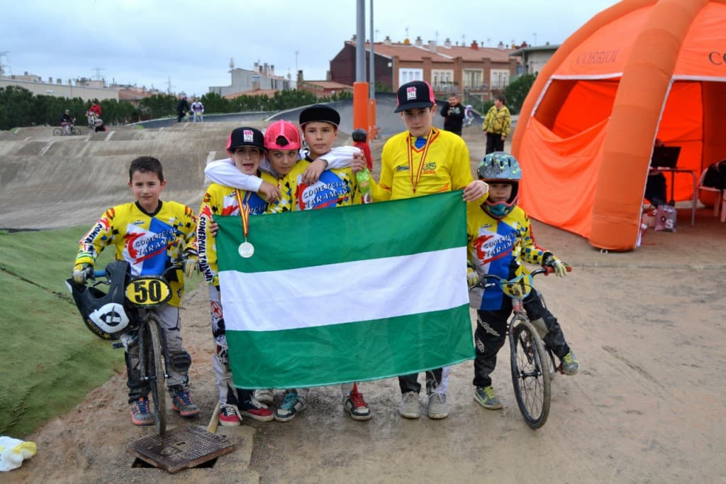 El Showtime BMX de Almuñécar consigue doce podios en la Copa de España