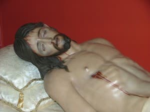 Cultos cuaresmales de la cofradía del Santo Sepulcro en la iglesia Mayor