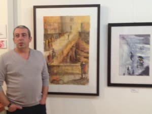 Una obra del pintor afincado en Motril, Mikel “ Heredia”, seleccionada para participar en la feria Internacional de arte contemporáneo de Turquia