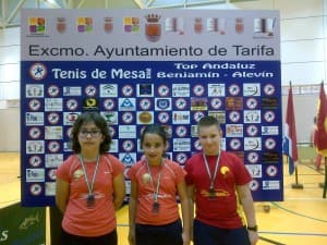 Tres participantes del Fordytemóvil en el top benjamín y alevín andaluz