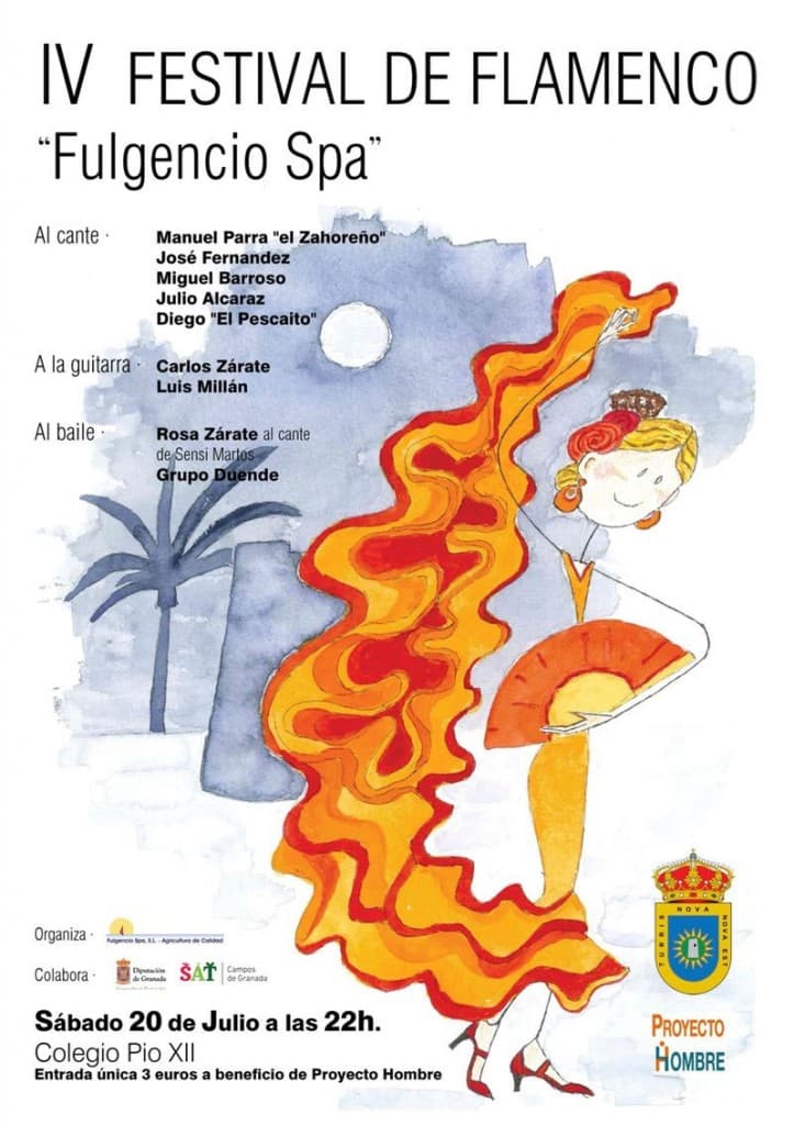 Torrenueva se viste de flamenco el sábado con el IV Festival ‘Fulgencio Spa’