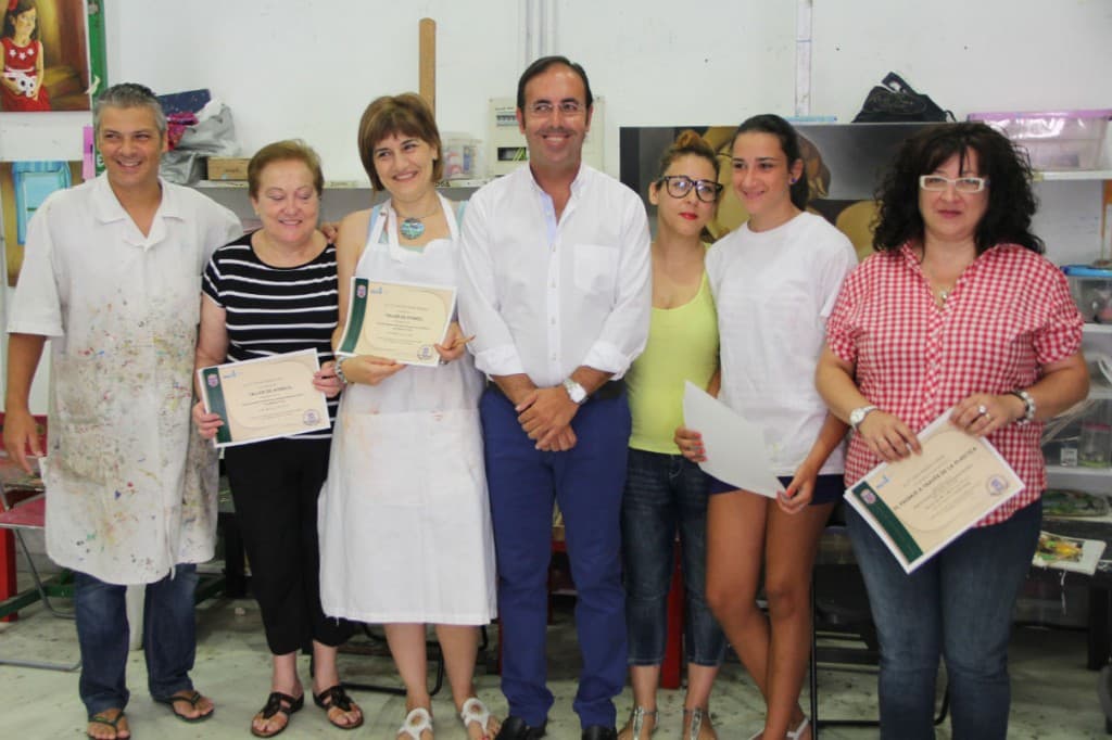 La Fábrica del Pilar sirve de inspiración para un curso de pintura